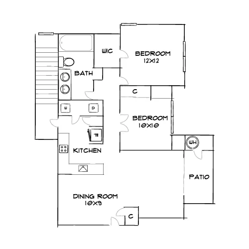 The Tides - Richmond, CA - diagram