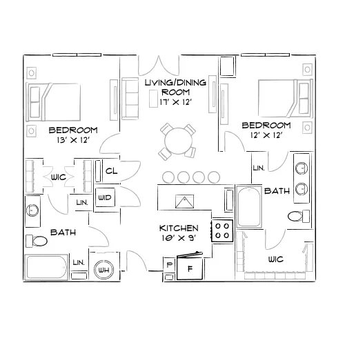 20th Street Station - Denver, CO - diagram