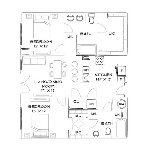 Arapahoe Square - Denver, CO - diagram