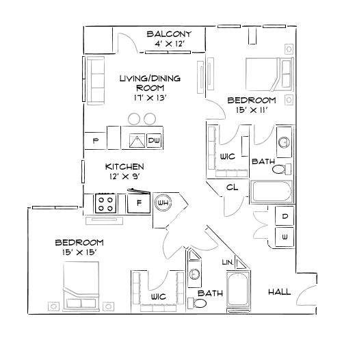 Arapahoe Square - Denver, CO - diagram