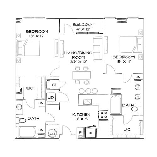 20th Street Station - Denver, CO - diagram