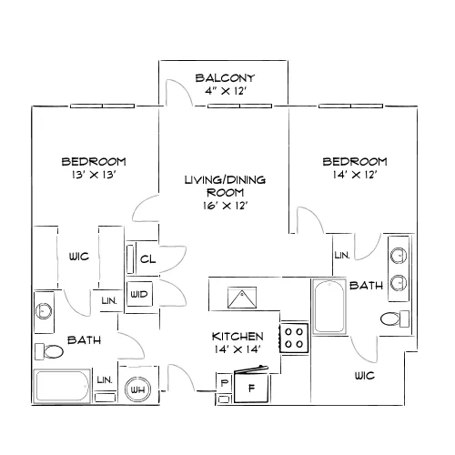 20th Street Station - Denver, CO - diagram