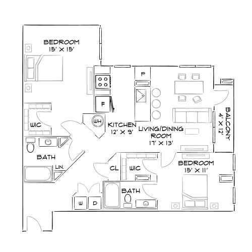 20th Street Station - Denver, CO - diagram