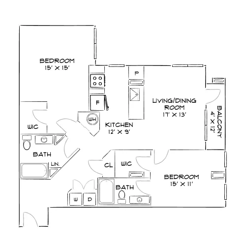 20th Street Station - Denver, CO - diagram