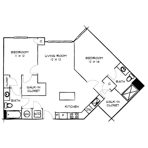 Reserve at Coconut Point - Estero, FL - Design 2D Floor Plan Diagram