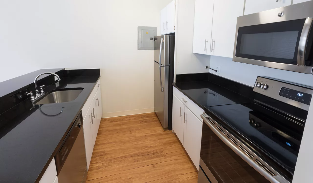 Bank and Boston Lofts - Denver, CO - Kitchen