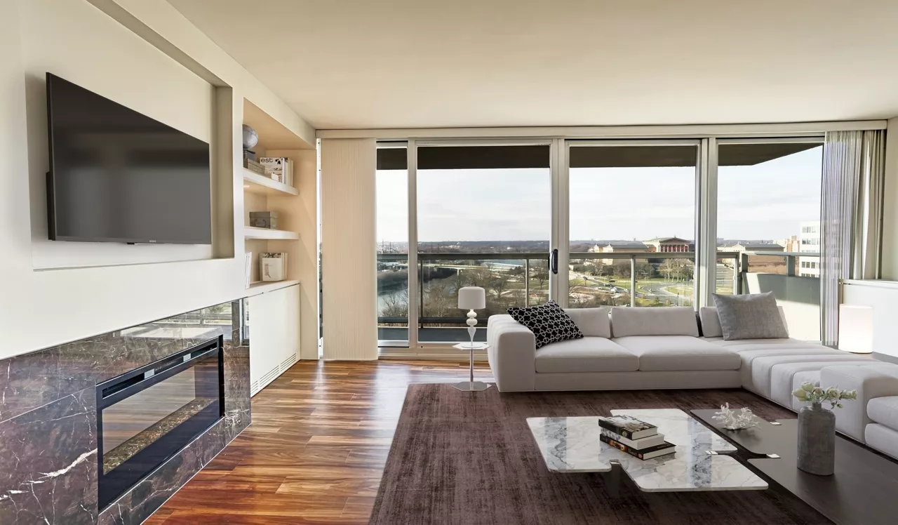 Park Towne Place Premier - Philadelphia, PA  - Living room