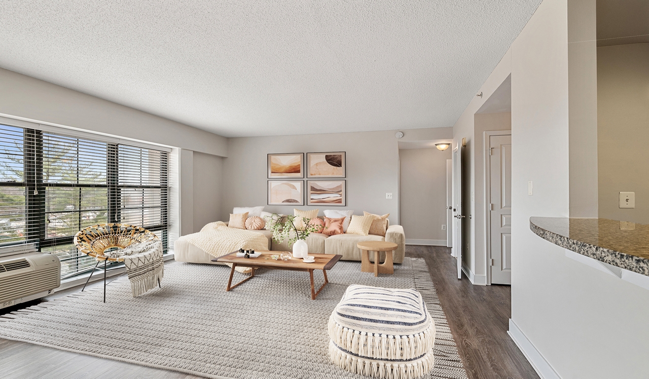 The Residences at Capital Crescent Trail - Chevy Chase,MD - Living Room.
