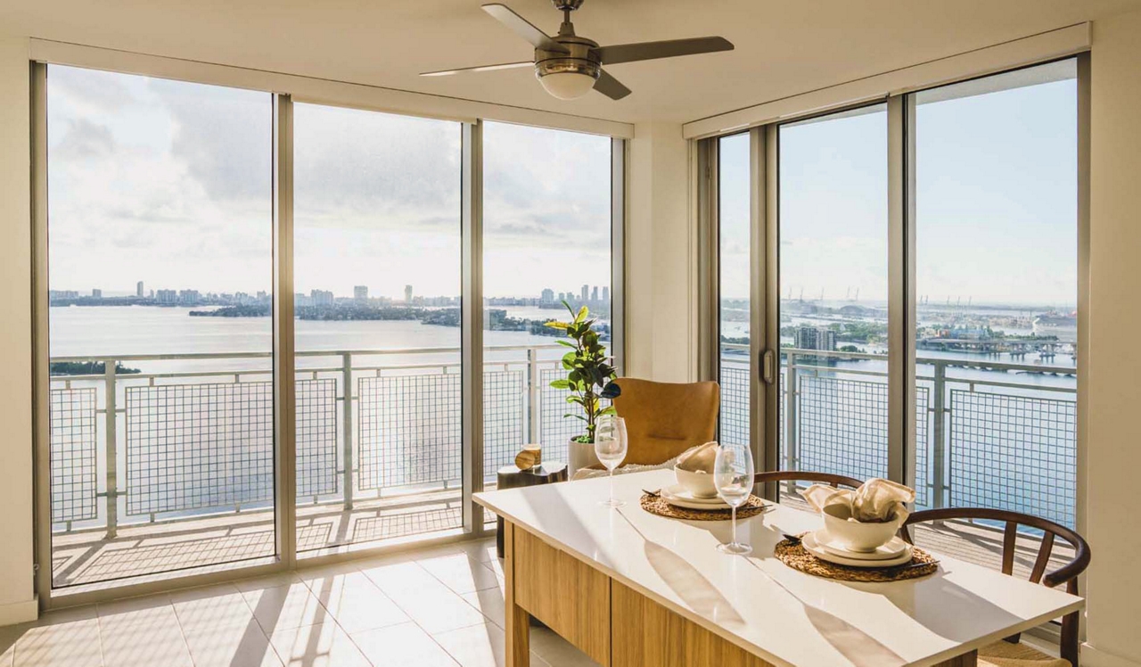 The Watermarc at Biscayne Bay - Miami, FL - Interior Dining Area