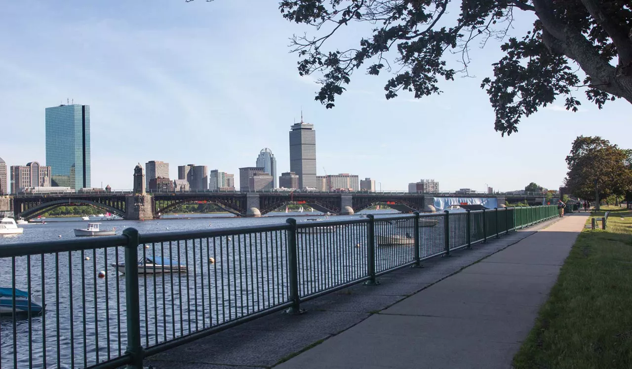 Prism - Boston skyline - Cambridge