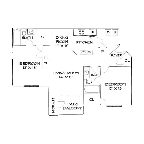 Buckhead and Vine - Atlanta, GA - Diagram