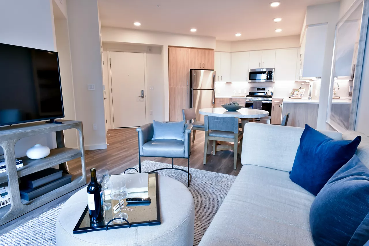 The Broadway - Oakland, CA - Living Room