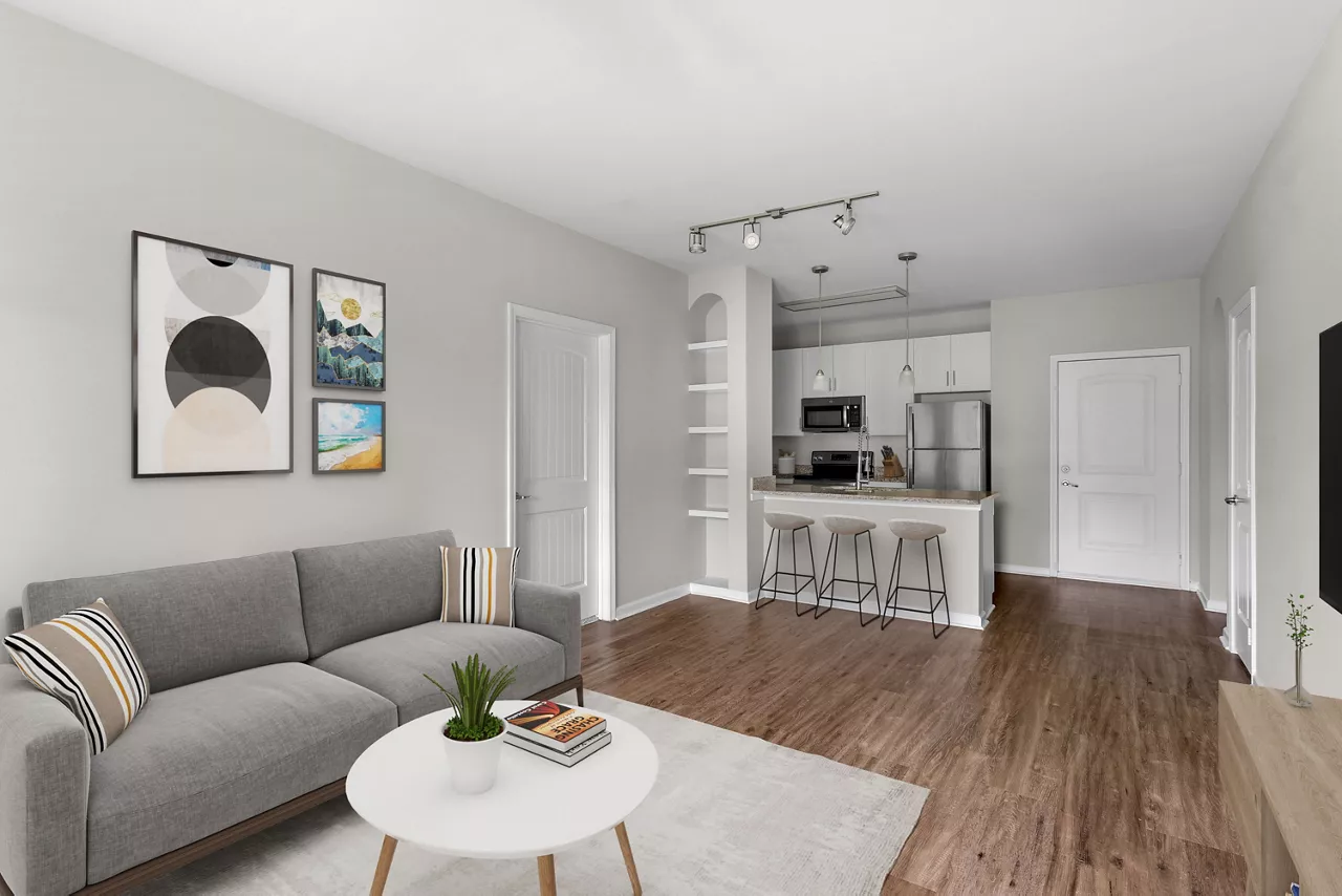 Addison at South Tryon - Charlotte, NC - Living Room