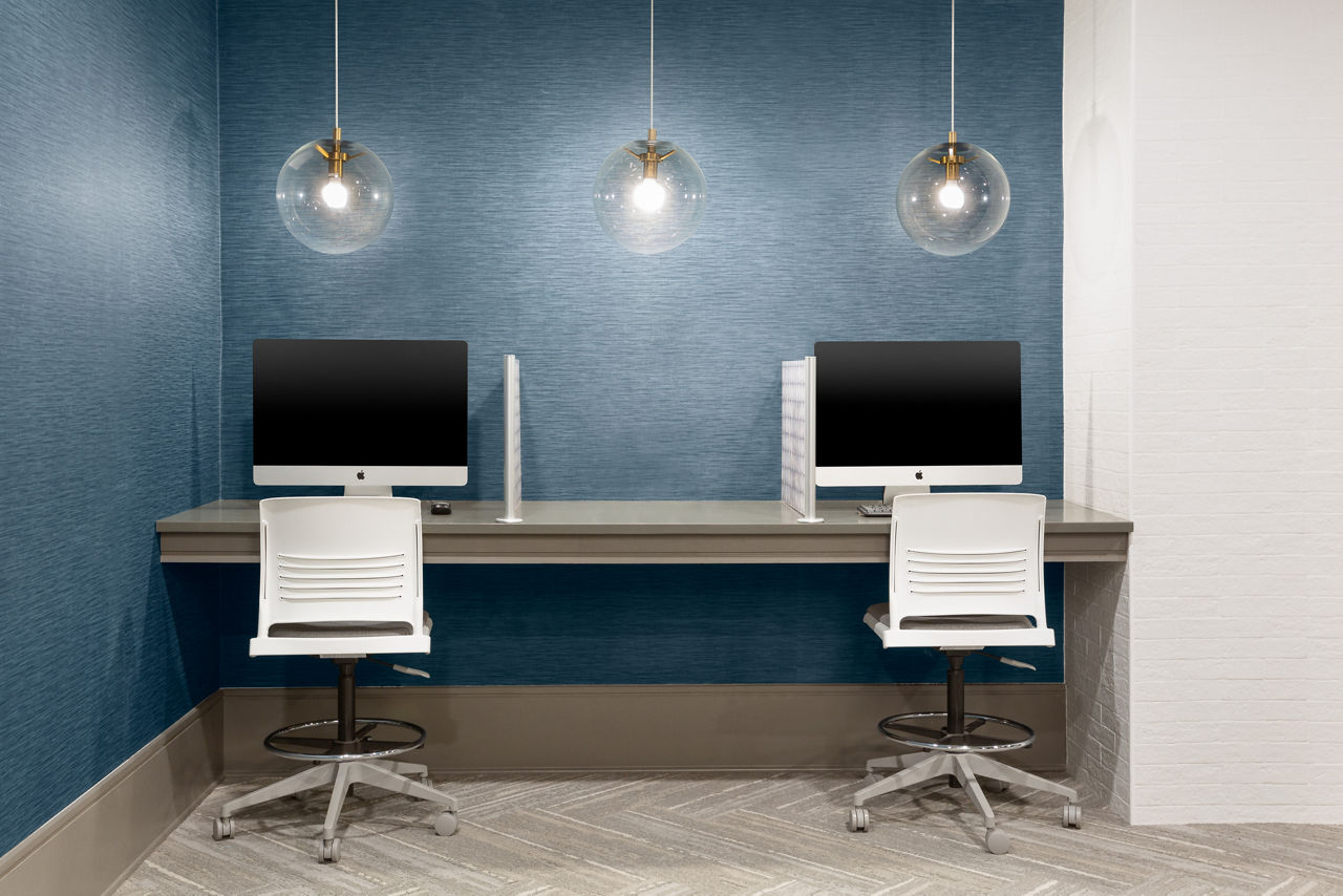 Work space at Vera