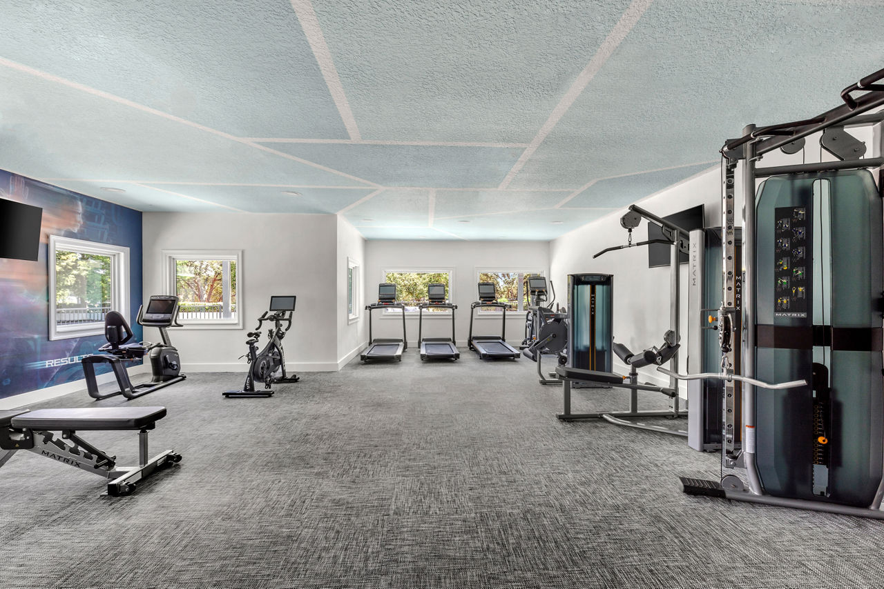 Gym at Amara at Metrowest (1 of 2)