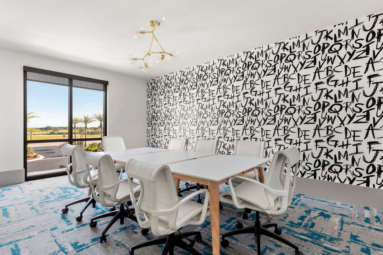 Work space at The Pearl of Viera