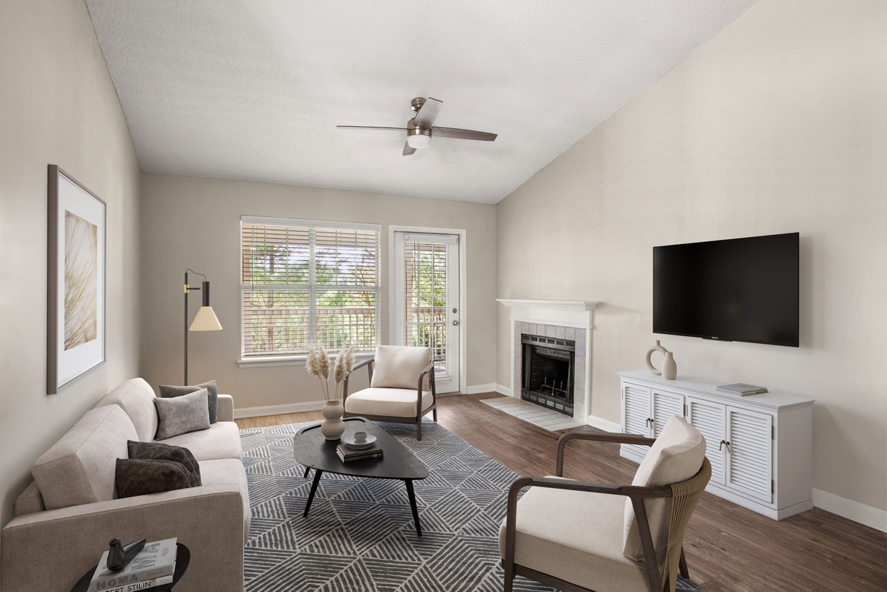 Preston Reserve Apartments - Cary, NC - Living Room