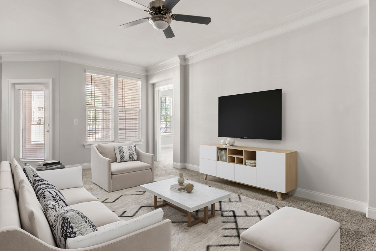 Villages at Raleigh Beach - Raleigh, NC - Living Room