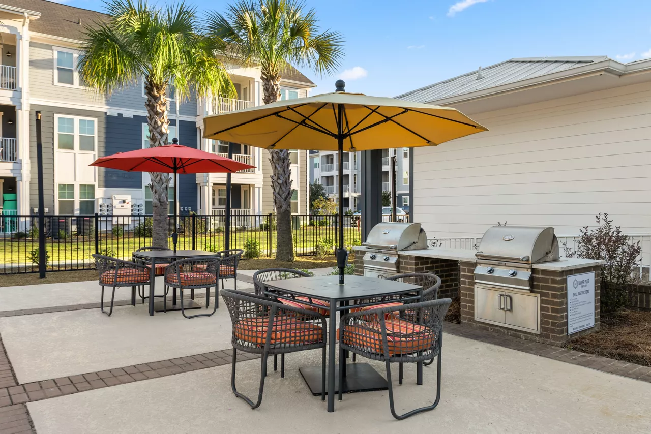 Harper Place at Bees Ferry - Charleston, SC - Grilling Area