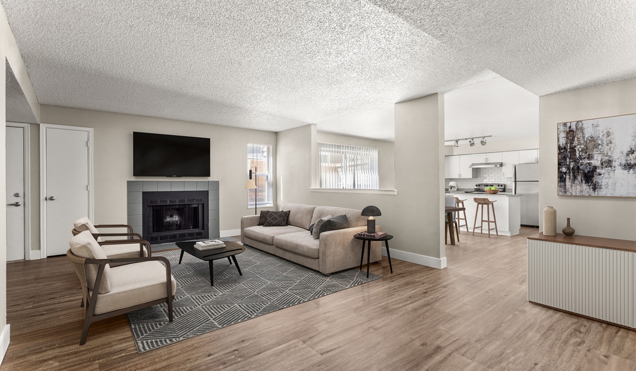 Arcadia - Centennial, CO - Interior Kitchen and Living Room