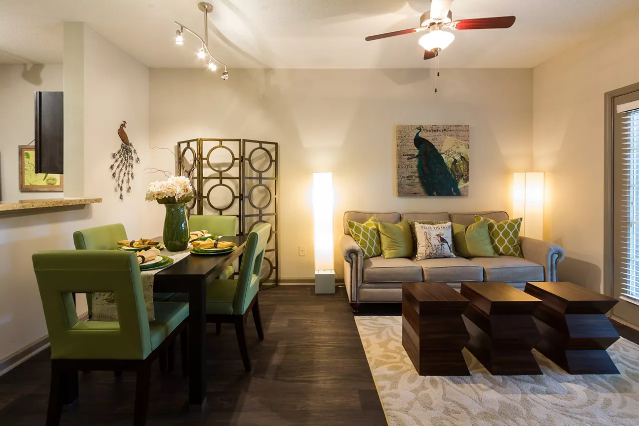 1000 Spalding - Atlanta, GA - Living Room