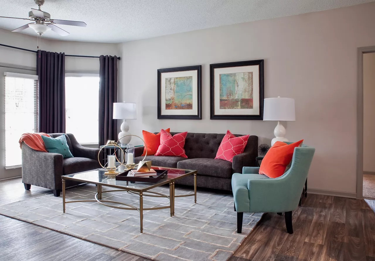 1000 Spalding - Atlanta, GA - Living Room