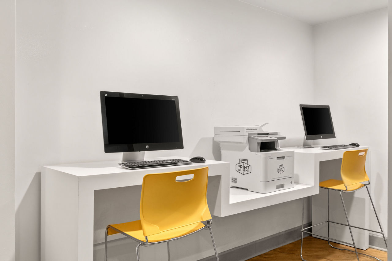 Business center at Bower Westside