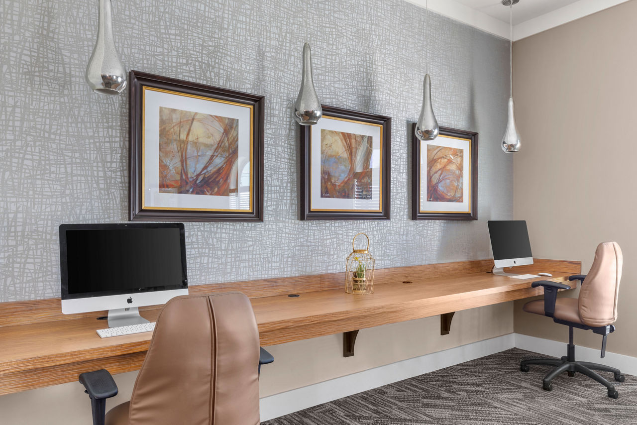 Work space at Sands Parc