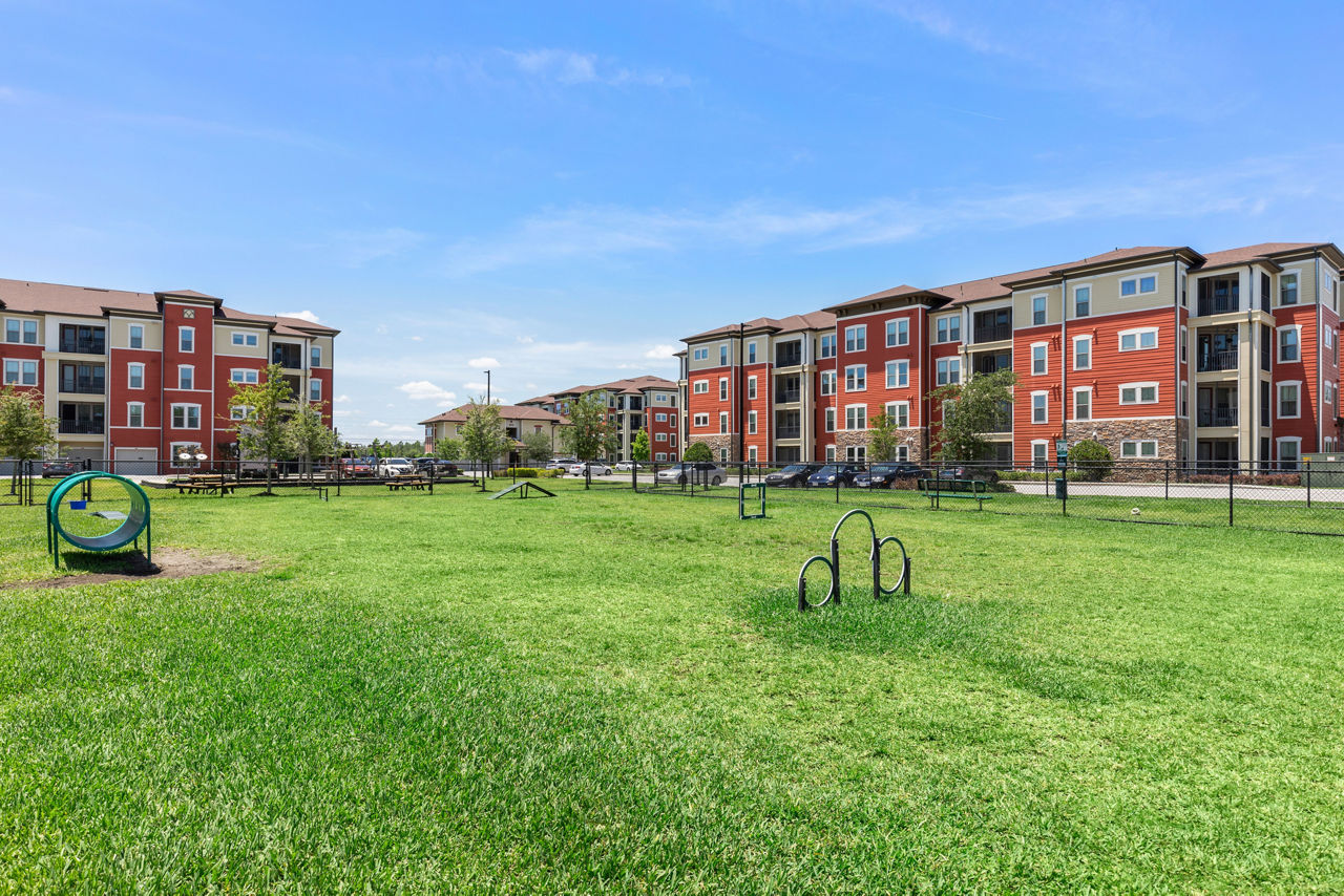 Dog park at Sands Parc