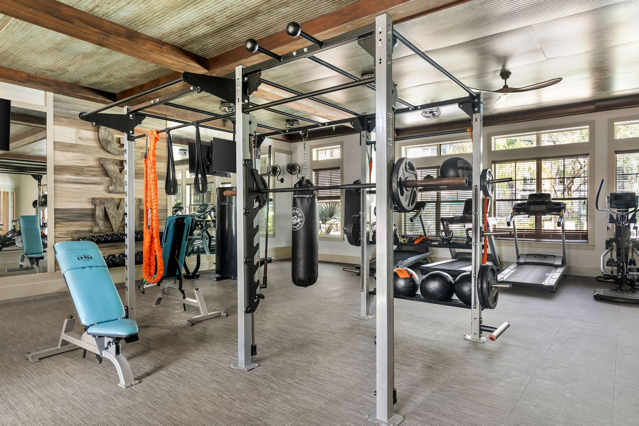 Gym at The Lodge at Hidden River (2 of 2)