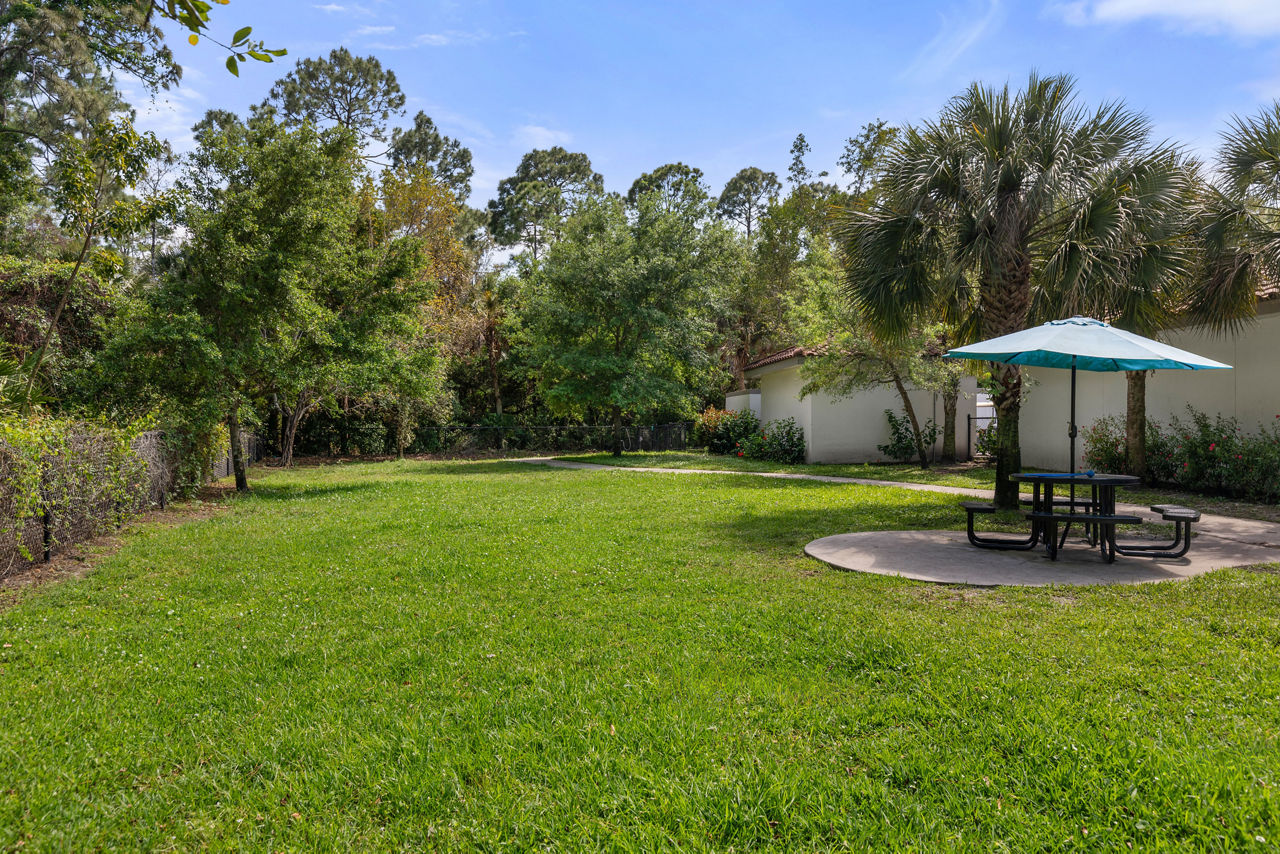 Dog park at Aster at Lely Resort