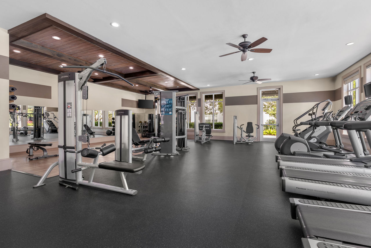Gym at Aster at Lely Resort
