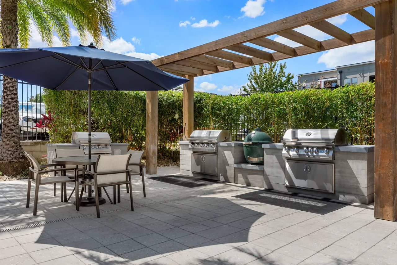 The Blake in Orlando, FL - Grill Area