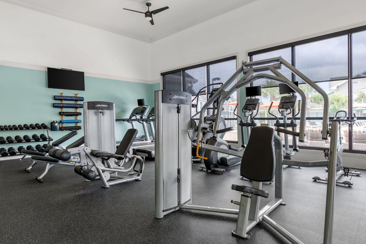 Gym at Luxe Lakewood Ranch (2 of 2)