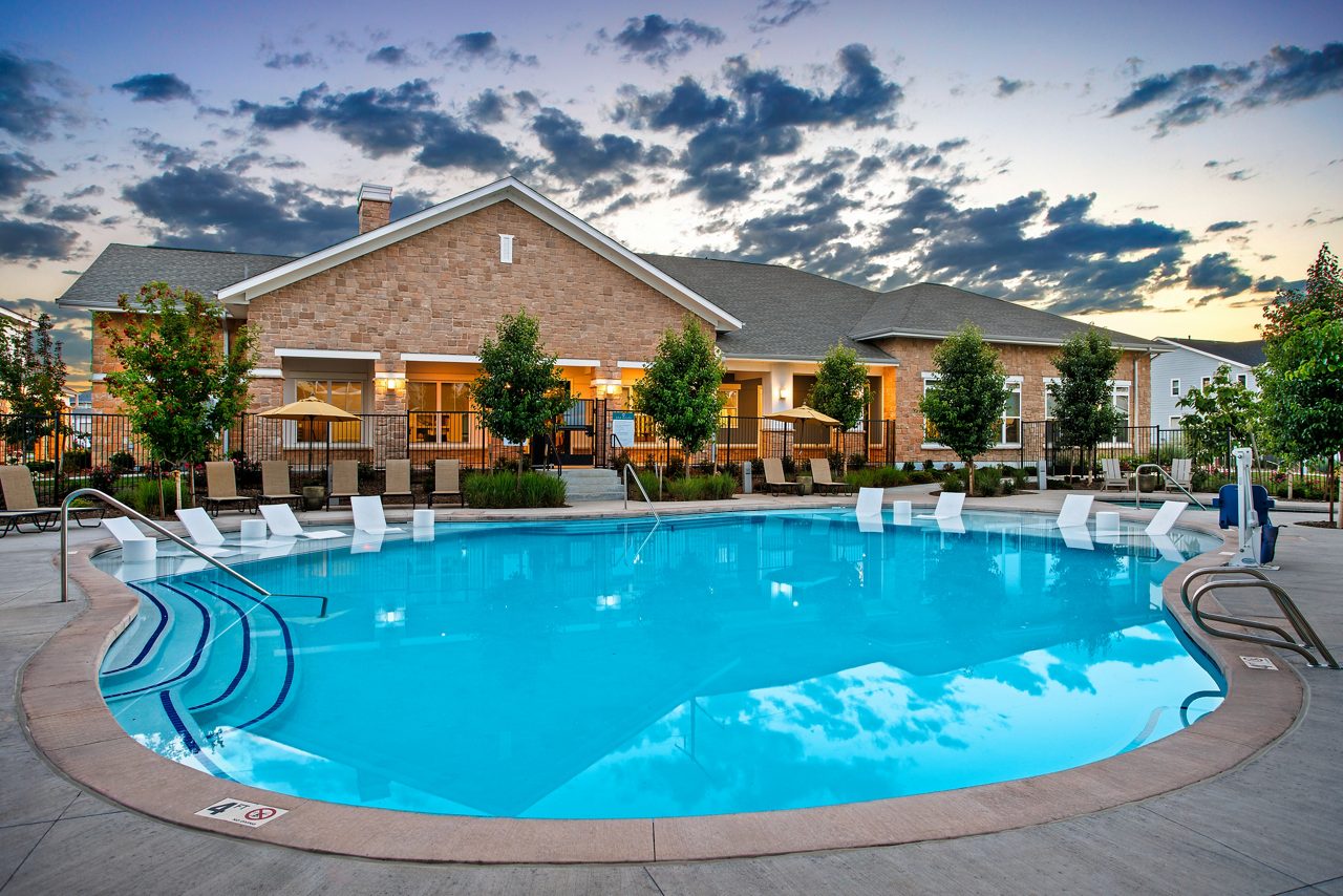 The Lofts at Highlands - Longmont, CO - Pool and Cabanas