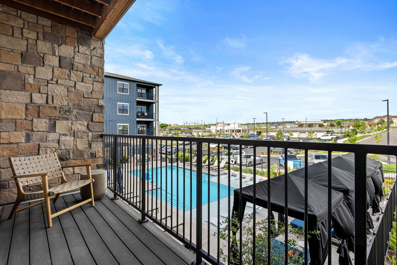 Pine and Parker - Parker, CO - Balcony