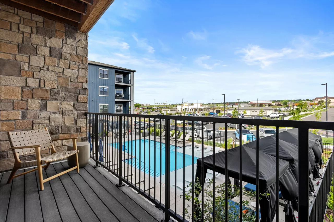 Pine and Parker - Parker, CO - balcony