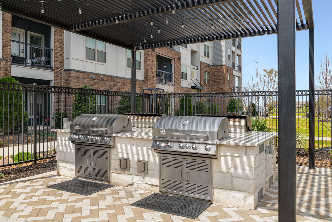 Grill area at Forena Revelstoke