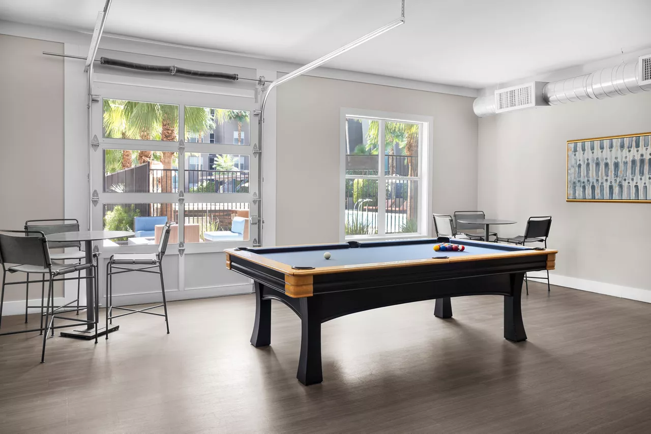 Lofts at 7100 in Las Vegas, NV - Billiard Table