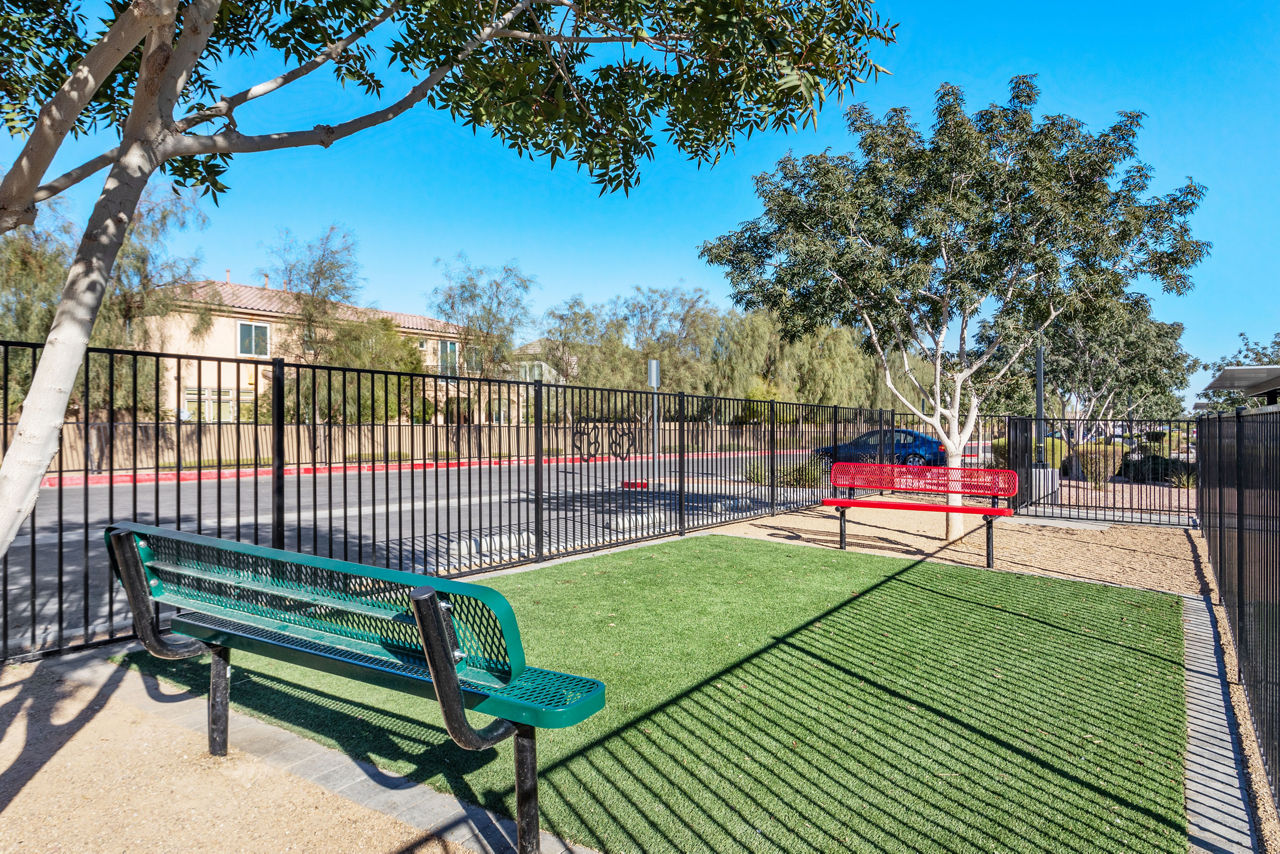 Dog park at Vue at Centennial