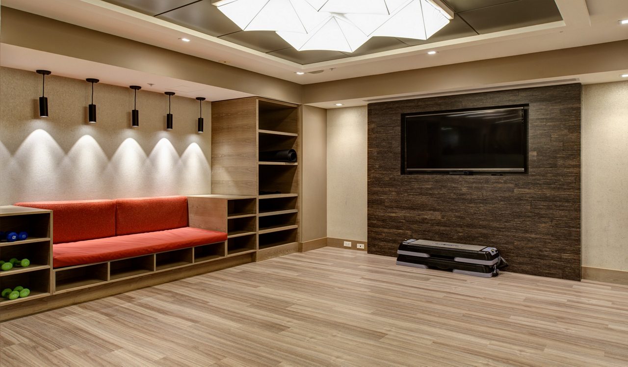 The Residences at Capital Crescent Trail - Chevy Chase, MD - yoga studio