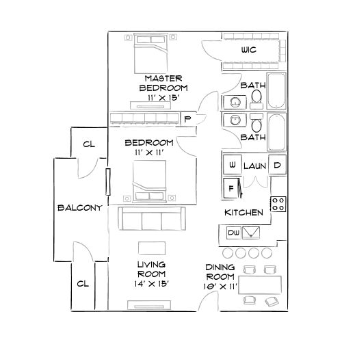 Slate Creek - Roseville, CA - Diagram
