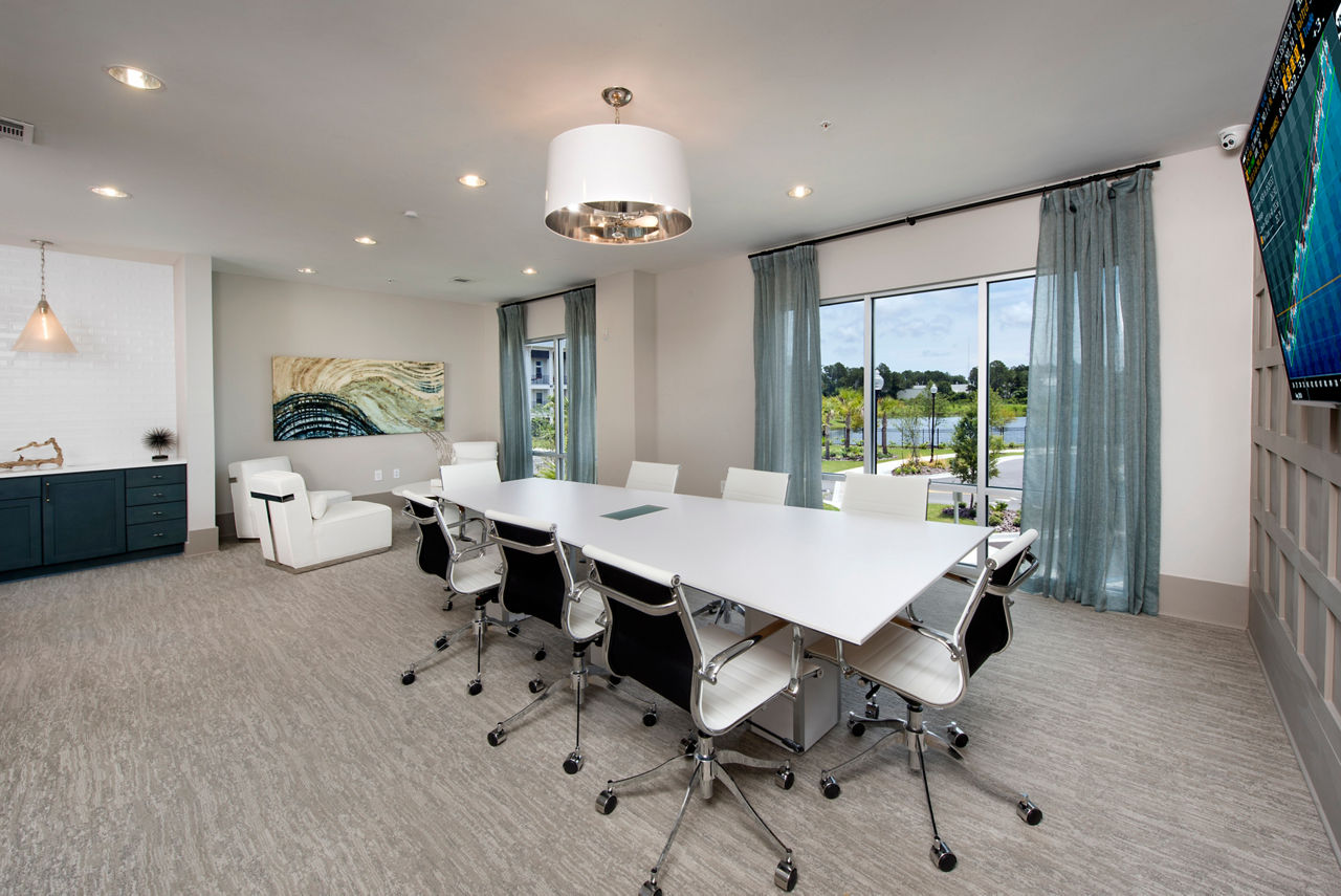 Work space at Lux at Sorrel (2 of 2)