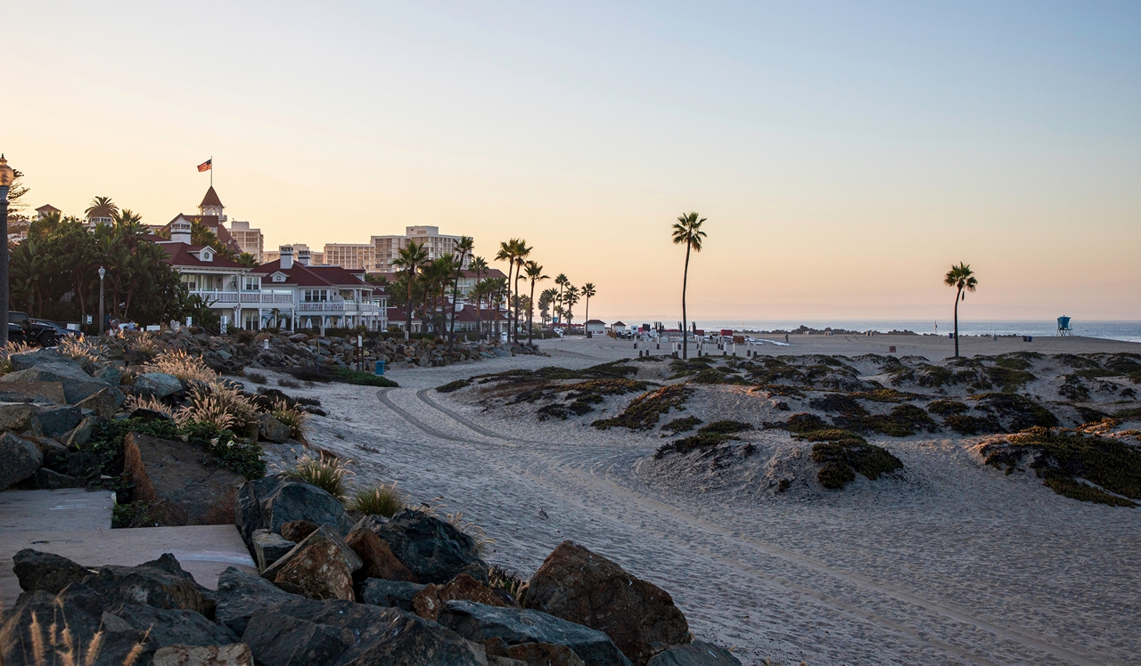 Point Bonita - Chula Vista, CA - Coronado Beach.<p style="text-align: center;">&nbsp;</p>
<p style="text-align: center;">Catch some waves or some rays at Coronado Beach, just a 15-minute drive from Point Bonita.</p>
