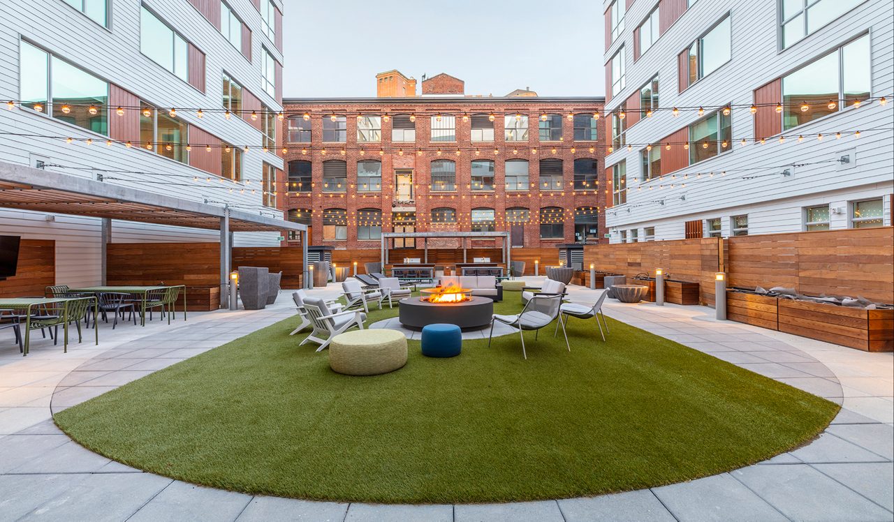 Prism - Cambridge, MA - courtyard