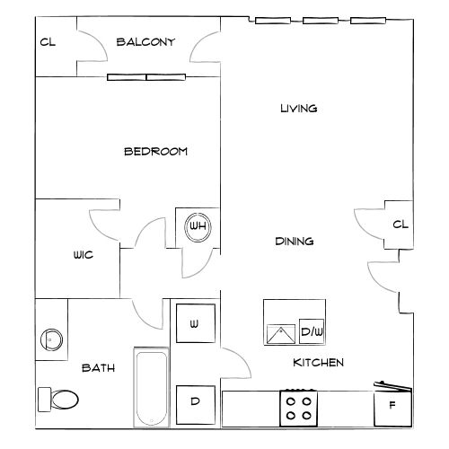 Design 1C floor plan