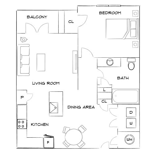 Treeline Timber Creek - Garner, NC - Diagram