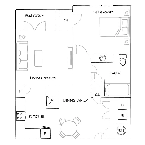 Treeline Timber Creek - Garner, NC - Diagram
