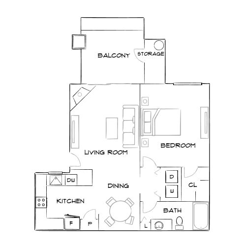 Lumiere Chandler - Chandler, AZ - Floor Plan Diagram