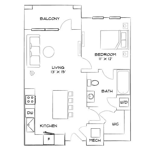 Sands Parc - Daytona Beach, FL - Furnished Diagram
